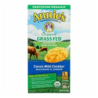 Annies Macaroni and Cheese - Organic - Grass Fed - Classic Mild Cheddar - 6 oz - case of 12