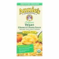 Annie's™ Vegan Elbows and Creamy Sauce Rice Pasta Dinner - Case of 12 - 6 oz.