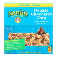 Annie's™ Homegrown Gluten Free Granola Bars Double Chocolate Chip 4.9 oz. - Pack of 12