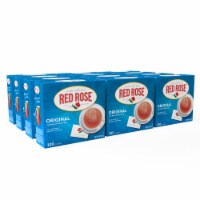 Red Rose Original Full Flavored Black Tea with 100 Tea Bags, Non- Envelope Per Box Pack of 12
