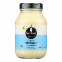 Spectrum Naturals Organic Mayonnaise with Cage Free Eggs - Case of 12 - 32 oz.