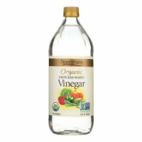 Spectrum Naturals Organic Distilled White Vinegar - Case of 12 - 32 Fl oz.