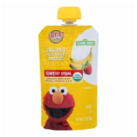 Earth's Best Organic Fruit Yogurt Smoothie - Strawberry Banana - Case of 12 - 4.2 oz.