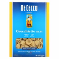 De Cecco Pasta - Pasta - Orecchiette - Case of 12 - 16 oz