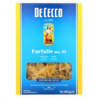 De Cecco Pasta - Pasta - Farfalle - Bowties - Case of 12 - 16 oz
