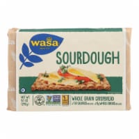 Wasa Crispbread Rye Crispbread - Sourdough - Case of 12 - 9.7 oz.