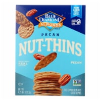 Blue Diamond - Nut Thins - Pecan - Case of 12 - 4.25 oz.
