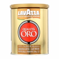 Lavazza Ground Coffee - Qualita Oro Canned - Case of 12 - 8.8 oz