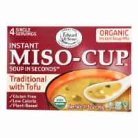 Edward and Sons Organic Traditional Miso - Cup - Case of 12 - 1.3 oz.