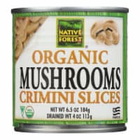 Native Forest Mushrooms - Organic - Crimini - Sliced - 4 oz - case of 12