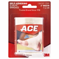 3M ACE Elastic Bandage Beige NonSterile 3 Inch Width X 5.3 Foot 3 Ct