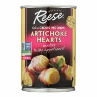 Reese Artichoke Hearts - Delicious Medium - Case of 12 - 14 oz.