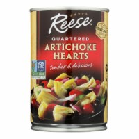 Reese Artichoke Hearts - Quartered - Case of 12 - 14 oz.