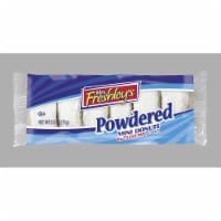 Mrs Freshleys Powdered Sugar Mini Donuts - 12 per pack -- 6 packs per case.