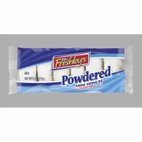 Mrs Freshleys Powdered Sugar Mini Donuts - 12 per pack -- 6 packs per case.