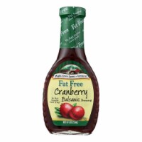 Maple Grove Farms - Fat Free Salad Dressing - Cranberry Balsamic Salad - Case of 12 - 8 oz. Perspective: Main