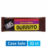 Tina's Beef & Bean Burrito Case Sale