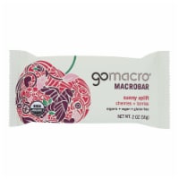 GoMacro Organic Macrobar - Cherries and Berries - 2 oz Bars - Pack of 12