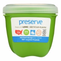 Preserve Mini Food Storage Container - Apple Green - Case of 12 - 8 oz