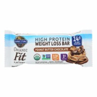 Garden Of Life - Fit High Protein Bar Peanut Butter Chocolate 1.9 OZ - Pack of 12