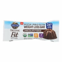 Garden Of Life - Fit High Protein Bar Chocolate Fudge 1.9 OZ - Pack of 12