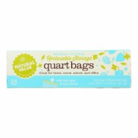 Natural Value - Storage Bags Quart Reclosable - Case of 12 - 24 CT