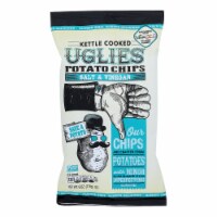 Diffenbach's Ugly Snacks Salt And Vinegar Kettle Cooked Chips - Case of 12 - 6 OZ