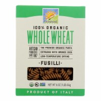 Bionaturae Pasta - Organic - 100 Percent Whole Wheat - Fusilli - 16 oz - case of 12