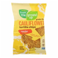 From The Ground Up - Tort Chips Clflwr Nacho - Case of 12 - 4.5 OZ