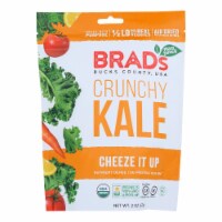 Brad's Plant Based - Crunchy Kale - Cheeze It Up - Case of 12 - 2 oz.