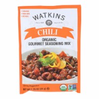 Watkins - Chili Organic Gourmet Seasoning Mix - Case of 12-1.25 OZ