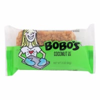 Bobo's Oat Bars - All Natural - Coconut - 3 oz Bars - Pack of 12