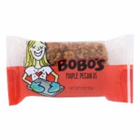 Bobo's Oat Bars - All Natural - Gluten Free - Maple Pecan - 3 oz Bars - Pack of 12