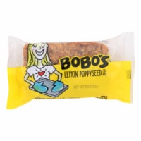 Bobo's Oat Bars - All Natural - Gluten Free - Lemon Poppyseed - 3 oz Bars - Pack of 12