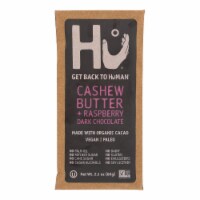 Hu - Dark Chocolate Bar - Cashew Butter + Raspberry2.1 OZ - Pack of 12