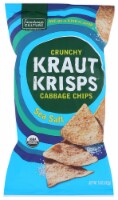 Farmhouse Culture Crunchy Kraut Krisps Cabbage Chips Sea Salt Organic,5oz (Pack of 6)