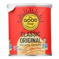 The Good Crisp Company Potato Crisps - Original - Case of 12 - 1.6 oz