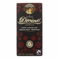 Divine - Bar Dark Chocolate Hazelnut Trffl 3 OZ - Pack of 12