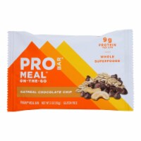 Probar Meal Bar Oatmeal Chocolate Chip 3 OZ - Pack of 12