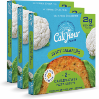 Cali'flour Foods  Tradtional Spicy Jalapeño Pizza Crust