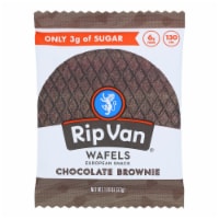 Rip Van Wafels - Wafel Chocolate Brownie - CS of 12-1.16 OZ