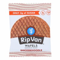 Rip Vanilla Wafels - Wafel Snickerdoodle Singl - Case of 12 - 1.16 OZ