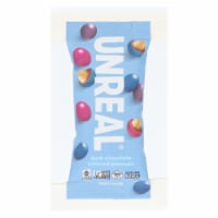 Unreal - Chocolate Gems Dk Peanut - Pack of 12 - 1.5 OZ