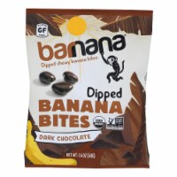 Barnana Organic Chewy Banana Bites - Chocolate 1.4 oz - Pack of 12