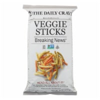 The Daily Crave - Potato and Other Vegetable Snack Veggie Sticks - Case of 8 - 6 oz