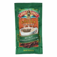 Land O' Lakes Cocoa Classic Mix - Mint and Chocolate - 1.25 oz - Case of 12