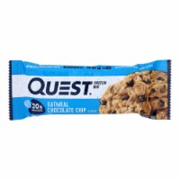 Quest - Bar Oatmeal Chocolate Chips 2.12 OZ - Pack of 12