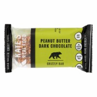 Kate's Real Food - Bar Grzly Peanut Butter Dk Cho 2.2 OZ - Pack of 12