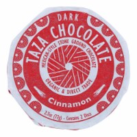 Taza Organic Chocolate Mexicano Discs - 50 Percent Dark - Cinnamon - 2.7 oz - 12Case