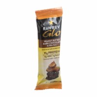 Raw Revolution Glo Bar - Peanut Butter Dark Chocolate and Sea Salt - 1.6 oz - Pack of 12